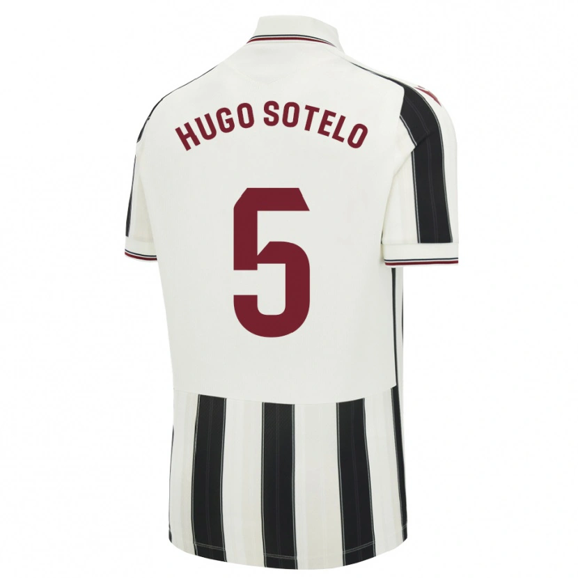 Danxen Damen Hugo Sotelo #5 Schwarz Weiß Rot Auswärtstrikot Trikot 2026/27 T-Shirt Österreich