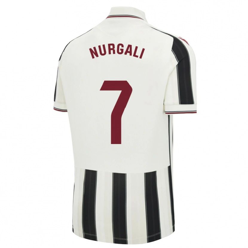 Danxen Damen Aldiyar Nurgali #7 Schwarz Weiß Rot Auswärtstrikot Trikot 2026/27 T-Shirt Österreich