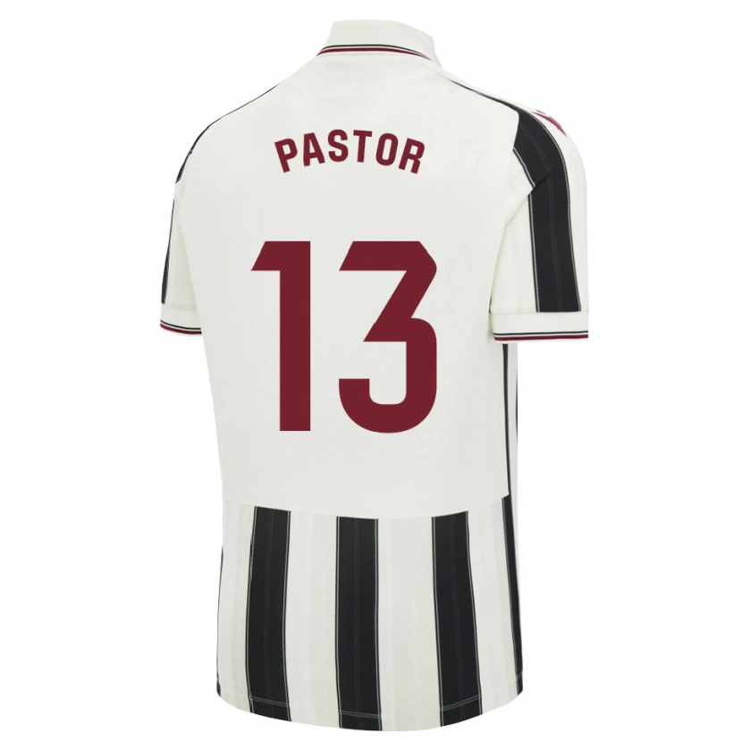 Danxen Damen Alfonso Pastor #13 Schwarz Weiß Rot Auswärtstrikot Trikot 2026/27 T-Shirt Österreich