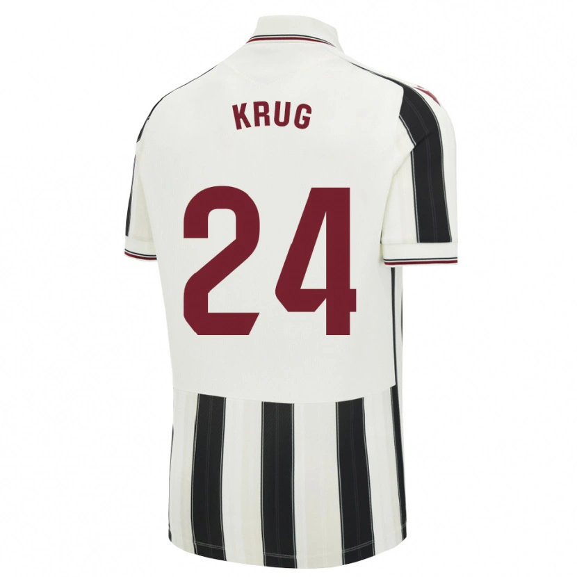 Danxen Damen Martín Krug #24 Schwarz Weiß Rot Auswärtstrikot Trikot 2026/27 T-Shirt Österreich