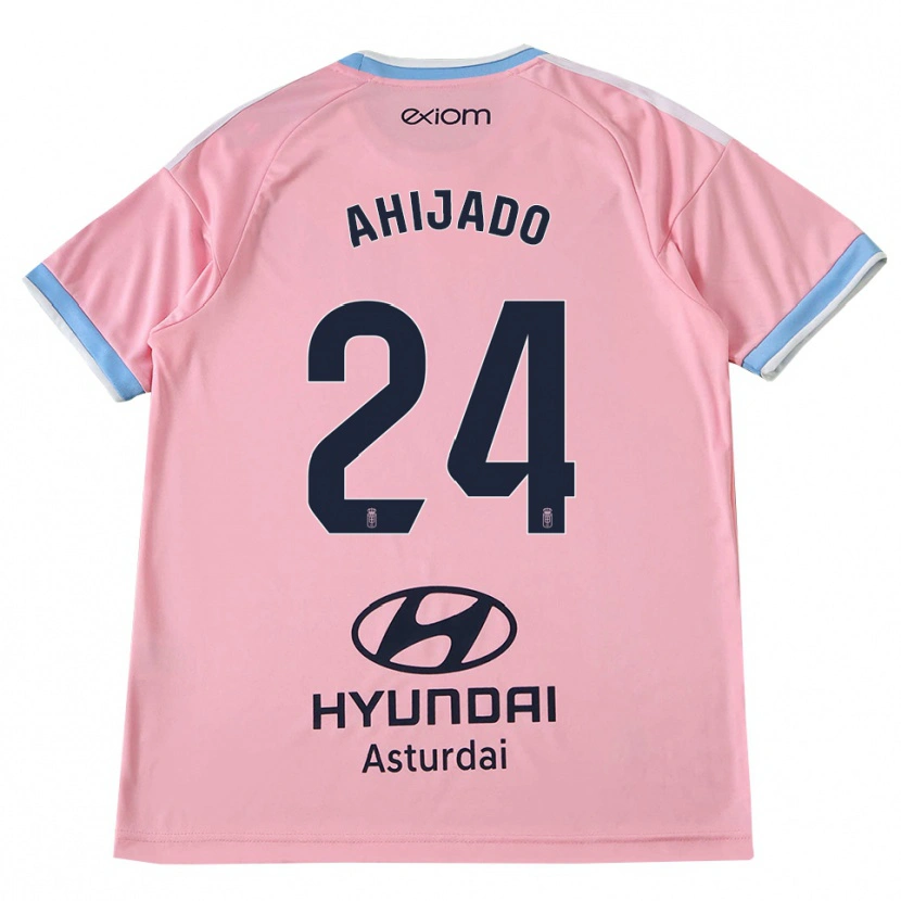 Danxen Damen Lucas Ahijado #24 Kornblumenblau Rosa Auswärtstrikot Trikot 2026/27 T-Shirt Österreich