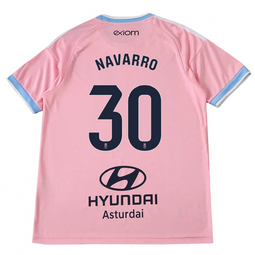Danxen Damen Iker Navarro #30 Kornblumenblau Rosa Auswärtstrikot Trikot 2026/27 T-Shirt Österreich