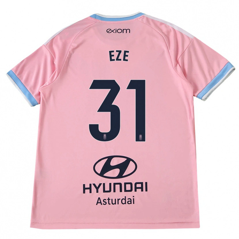 Danxen Damen Chukwuma Eze #31 Kornblumenblau Rosa Auswärtstrikot Trikot 2026/27 T-Shirt Österreich