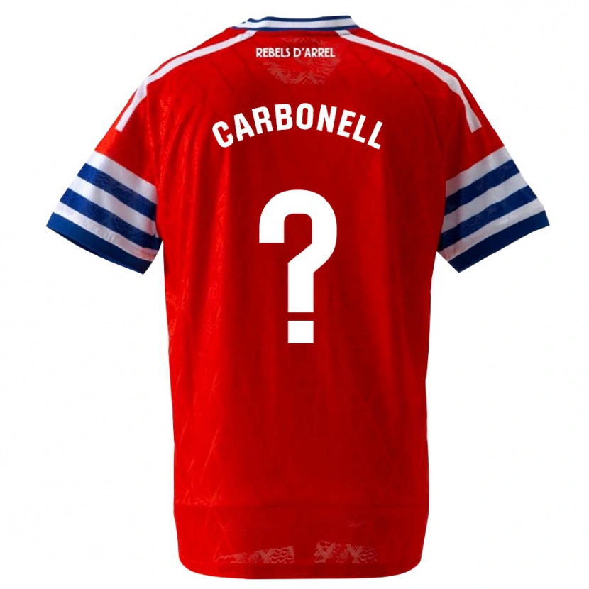 Danxen Damen Ethan Carbonell #0 Königsblau Rot Auswärtstrikot Trikot 2026/27 T-Shirt Österreich