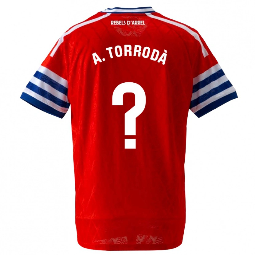 Danxen Damen Anna Torrodà Ricard #0 Königsblau Rot Auswärtstrikot Trikot 2026/27 T-Shirt Österreich