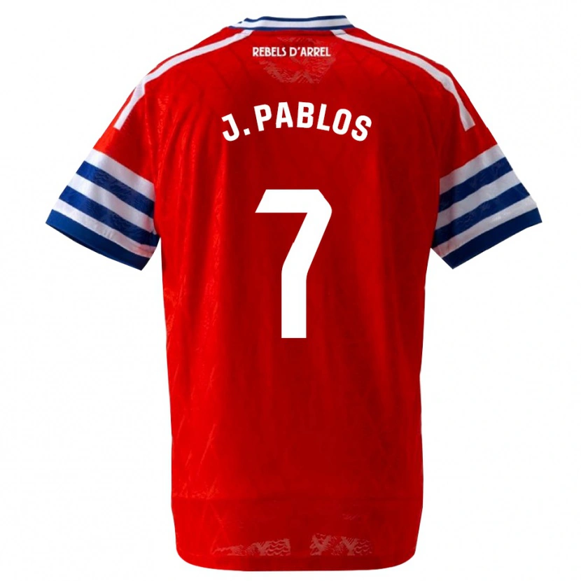Danxen Damen Judith Pablos Garrido #7 Königsblau Rot Auswärtstrikot Trikot 2026/27 T-Shirt Österreich