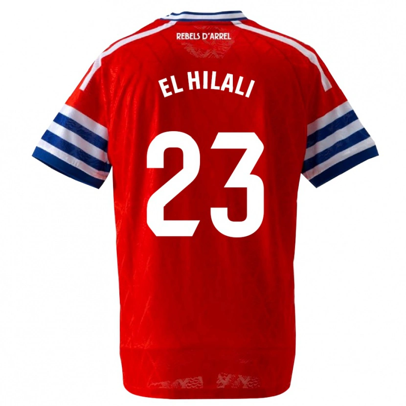 Danxen Damen Omar El Hilali #23 Königsblau Rot Auswärtstrikot Trikot 2026/27 T-Shirt Österreich