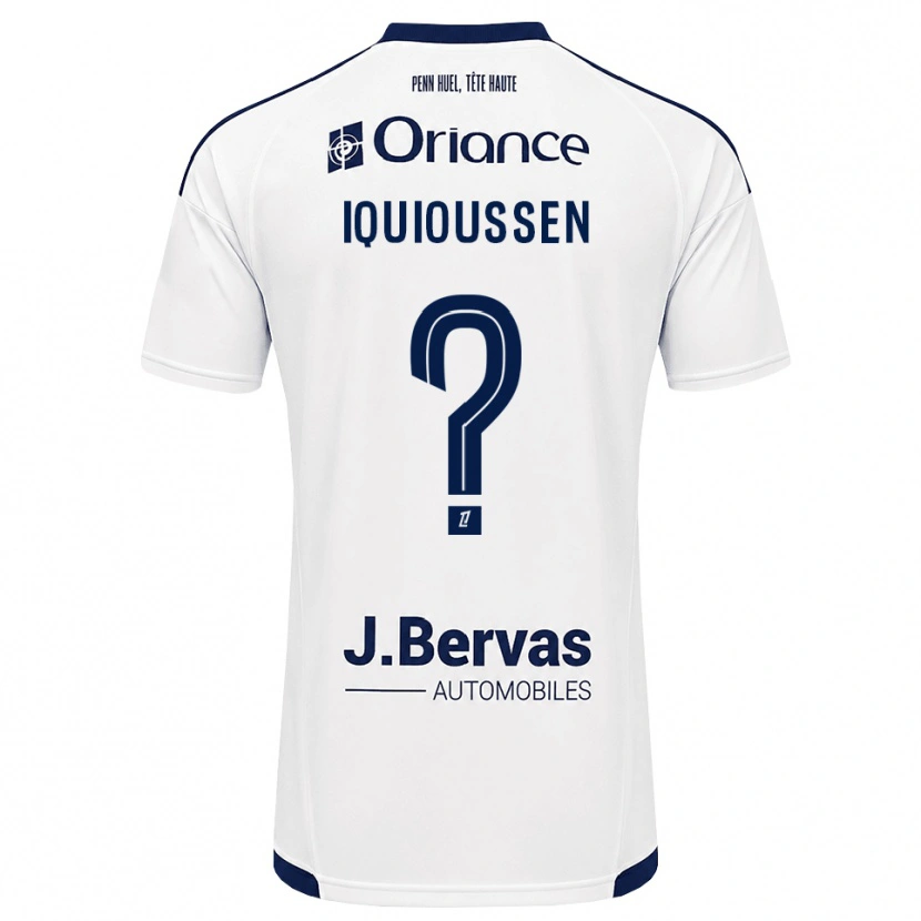 Danxen Damen Adam Iquioussen #0 Marineweiß Auswärtstrikot Trikot 2026/27 T-Shirt Österreich