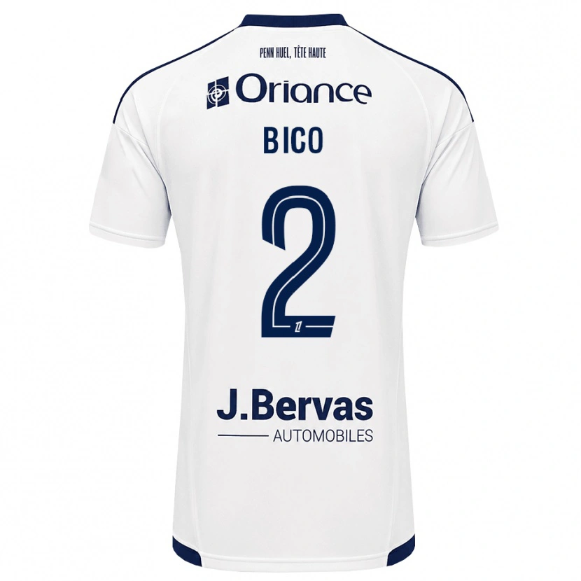 Danxen Damen Angelo Bico #2 Marineweiß Auswärtstrikot Trikot 2026/27 T-Shirt Österreich