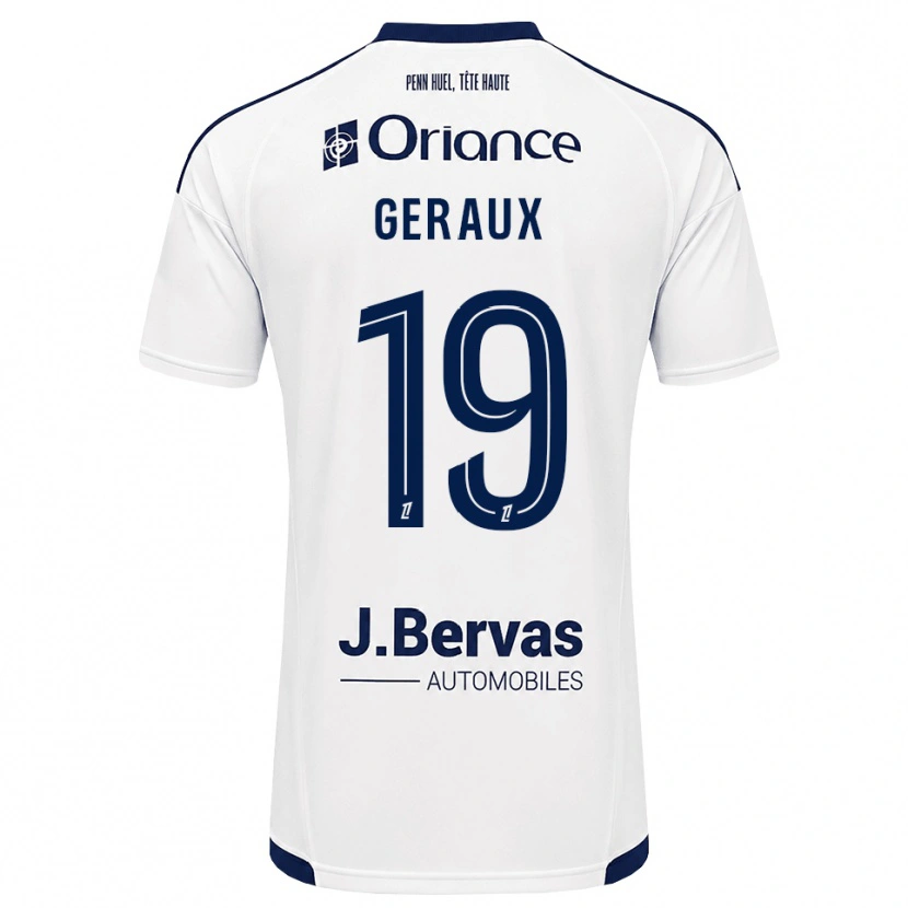 Danxen Damen Noan Geraux #19 Marineweiß Auswärtstrikot Trikot 2026/27 T-Shirt Österreich
