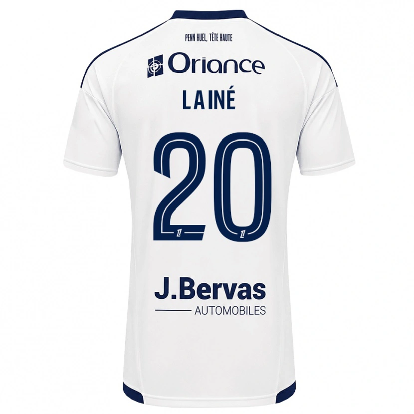 Danxen Damen Mathis Lainé #20 Marineweiß Auswärtstrikot Trikot 2026/27 T-Shirt Österreich