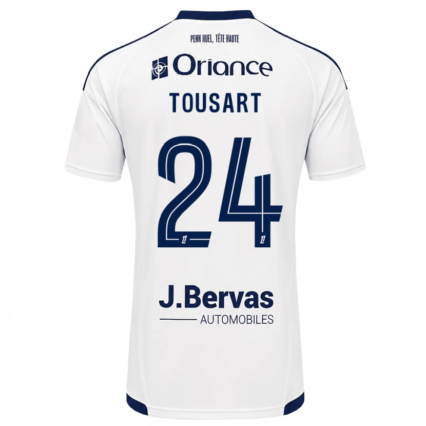 Danxen Damen Lucas Tousart #24 Marineweiß Auswärtstrikot Trikot 2026/27 T-Shirt Österreich