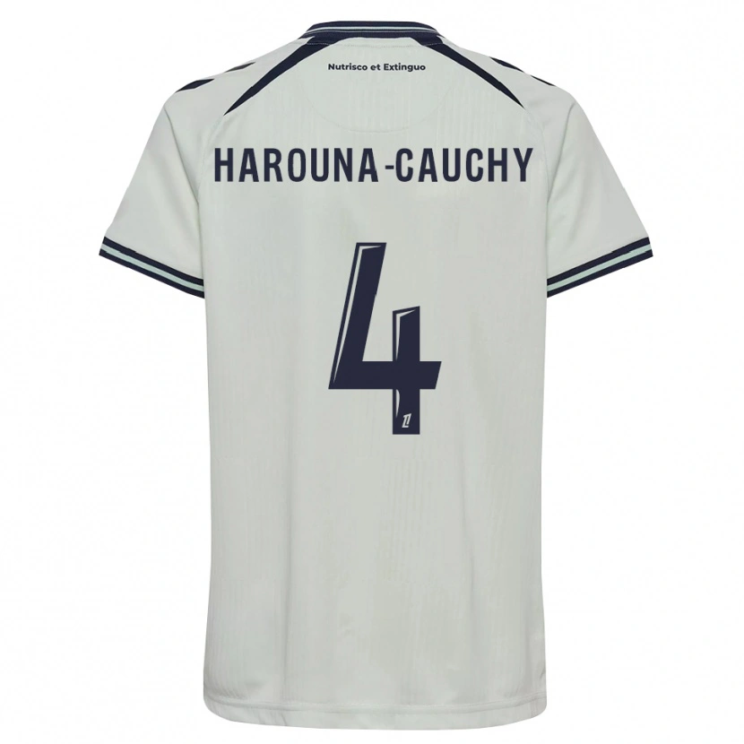 Danxen Damen Yllian Harouna-Cauchy #4 Mitternachtsblau Weiß Auswärtstrikot Trikot 2026/27 T-Shirt Österreich