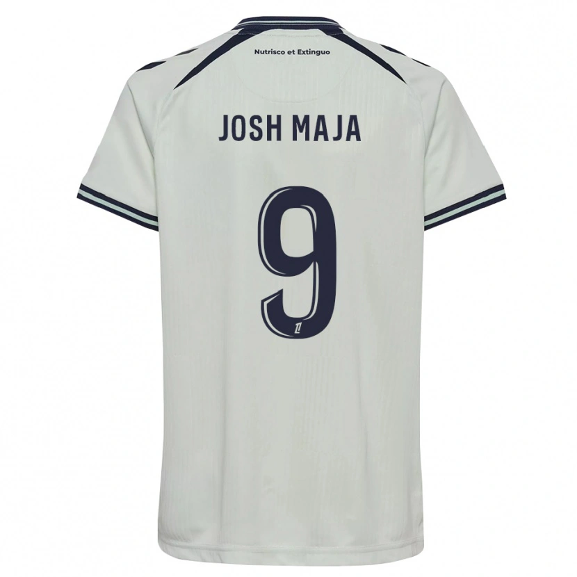 Danxen Damen Josh Maja #9 Mitternachtsblau Weiß Auswärtstrikot Trikot 2026/27 T-Shirt Österreich