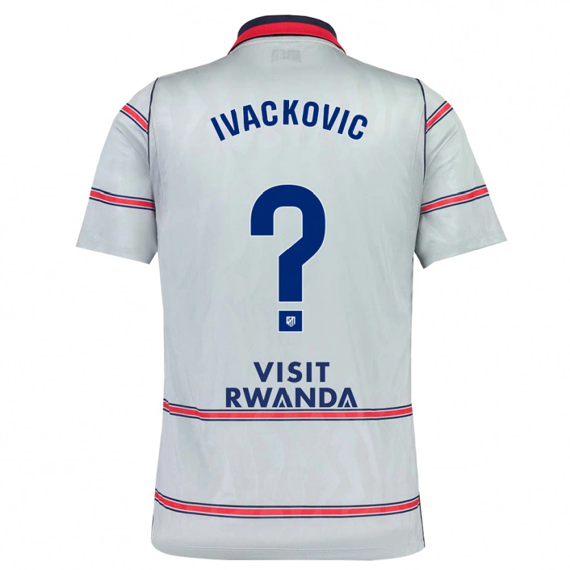 Danxen Damen Marco Ivackovic #0 Grau Rot Marineblau Ausweichtrikot Trikot 2026/27 T-Shirt Österreich