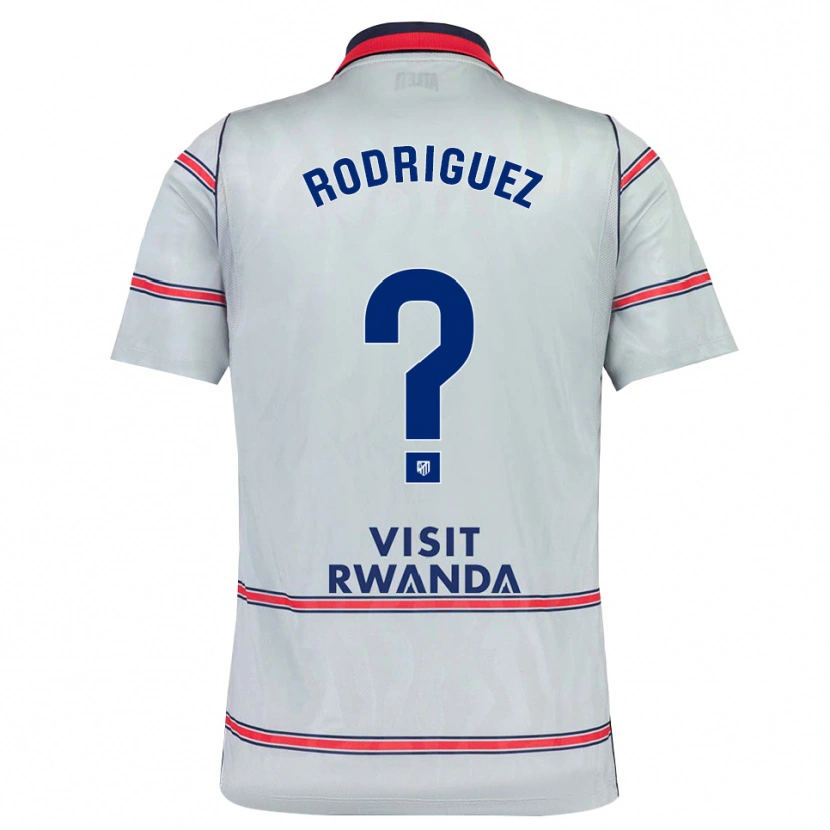Danxen Damen Adrian Rodriguez #0 Grau Rot Marineblau Ausweichtrikot Trikot 2026/27 T-Shirt Österreich