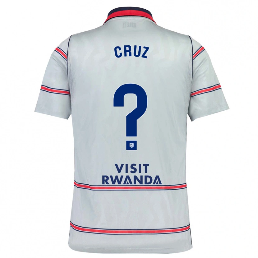 Danxen Damen Alberto Cruz #0 Grau Rot Marineblau Ausweichtrikot Trikot 2026/27 T-Shirt Österreich