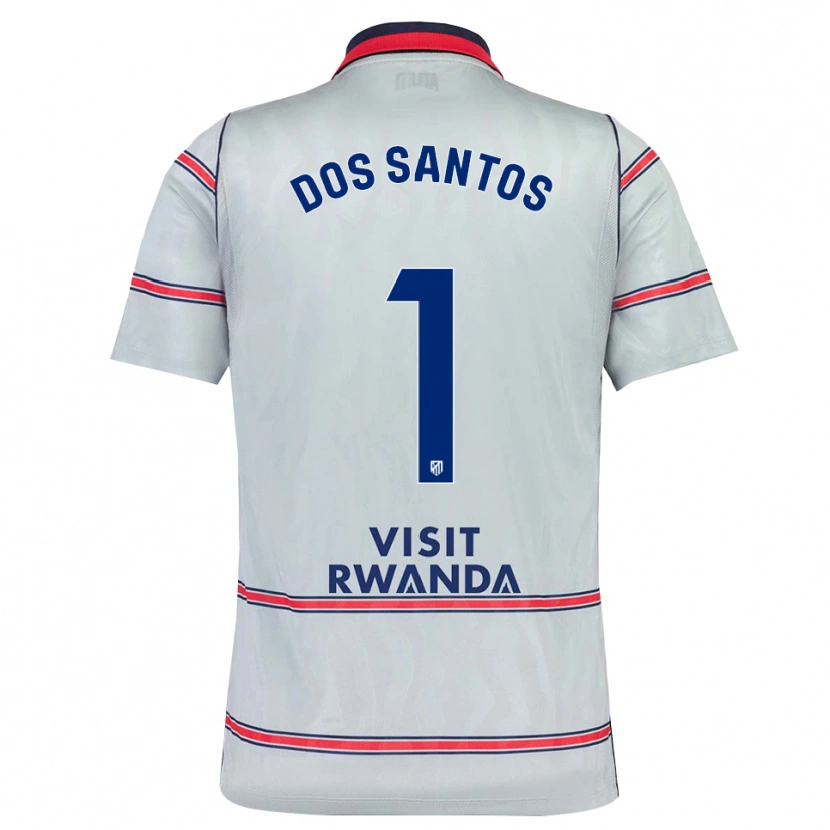 Danxen Damen Alex Dos Santos #1 Grau Rot Marineblau Ausweichtrikot Trikot 2026/27 T-Shirt Österreich