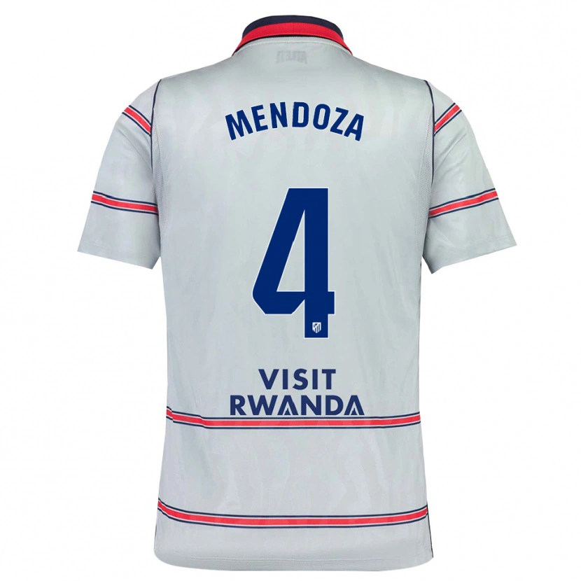 Danxen Damen Rodrigo Mendoza #4 Grau Rot Marineblau Ausweichtrikot Trikot 2026/27 T-Shirt Österreich