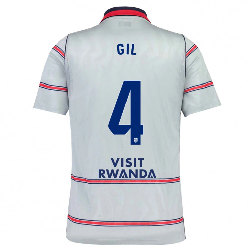 Danxen Damen Miguel Gil #4 Grau Rot Marineblau Ausweichtrikot Trikot 2026/27 T-Shirt Österreich