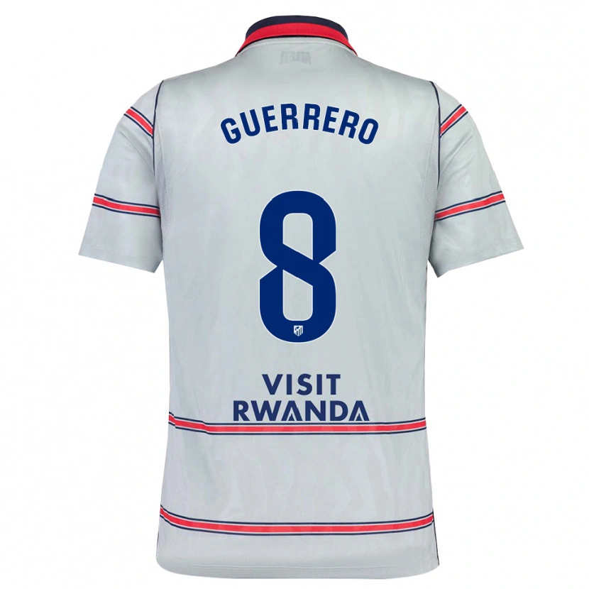 Danxen Damen Irene Guerrero #8 Grau Rot Marineblau Ausweichtrikot Trikot 2026/27 T-Shirt Österreich