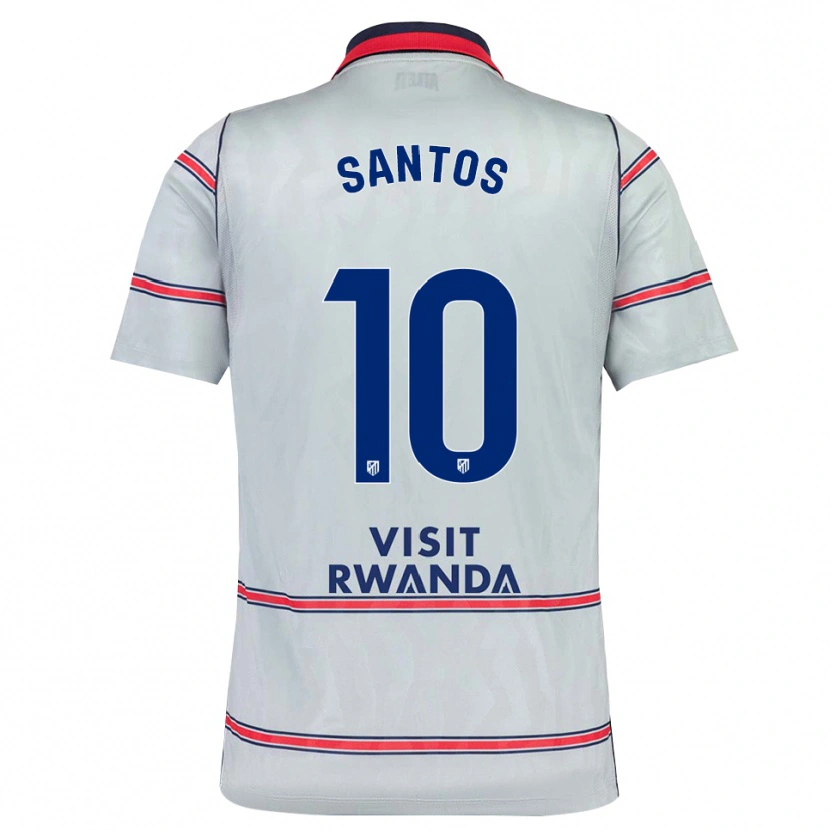 Danxen Damen Leicy Santos #10 Grau Rot Marineblau Ausweichtrikot Trikot 2026/27 T-Shirt Österreich