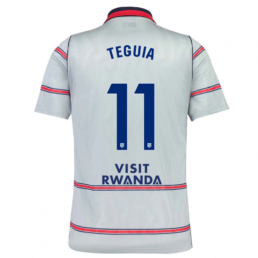 Danxen Damen Cedric Teguia #11 Grau Rot Marineblau Ausweichtrikot Trikot 2026/27 T-Shirt Österreich