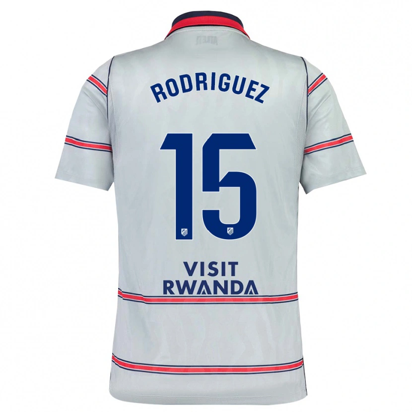 Danxen Damen Cinta Rodríguez #15 Grau Rot Marineblau Ausweichtrikot Trikot 2026/27 T-Shirt Österreich