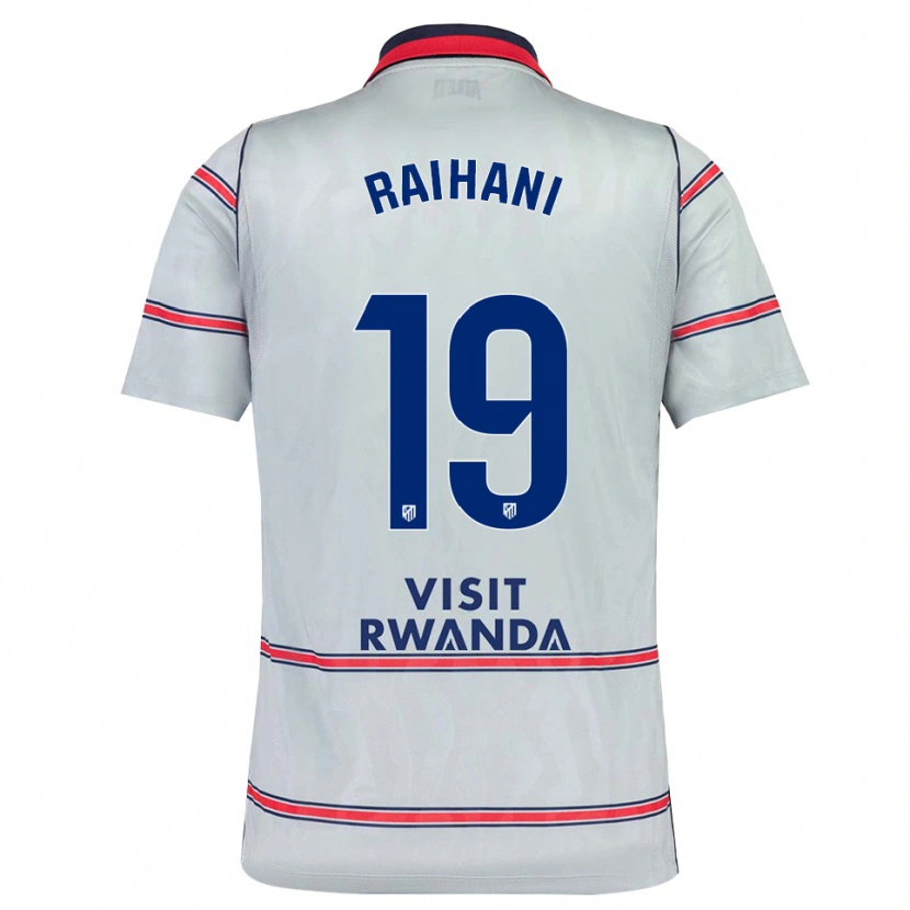 Danxen Damen Abde Raihani #19 Grau Rot Marineblau Ausweichtrikot Trikot 2026/27 T-Shirt Österreich
