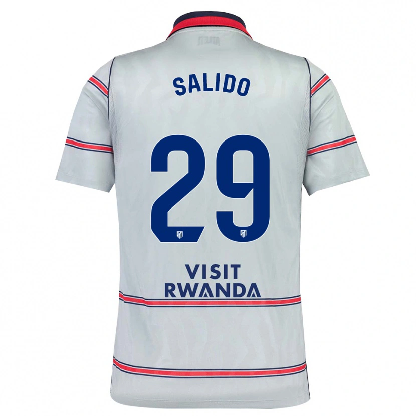 Danxen Damen Alberto Salido #29 Grau Rot Marineblau Ausweichtrikot Trikot 2026/27 T-Shirt Österreich