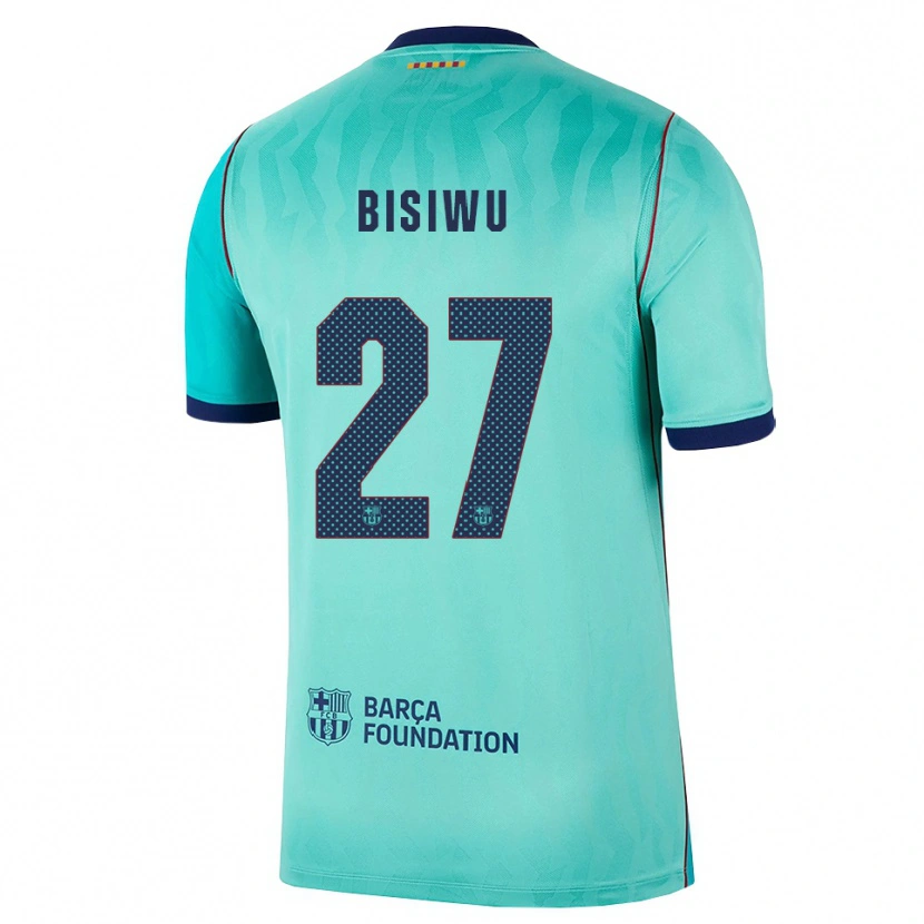 Danxen Damen Jesse Bisiwu #27 Aqua Dunkeltürkis Königsblau Ausweichtrikot Trikot 2026/27 T-Shirt Österreich