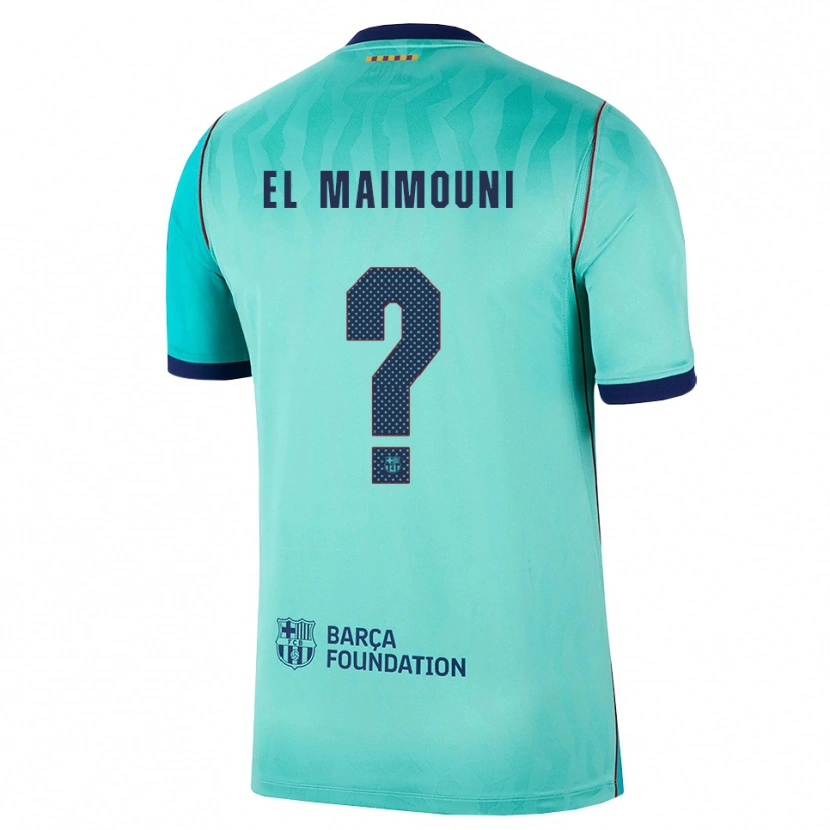 Danxen Damen Mahdi El Maimouni #0 Aqua Dunkeltürkis Königsblau Ausweichtrikot Trikot 2026/27 T-Shirt Österreich