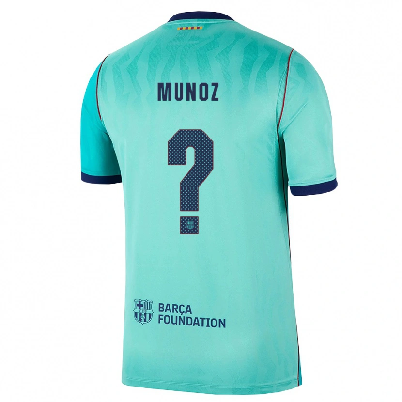 Danxen Damen Pol Munoz #0 Aqua Dunkeltürkis Königsblau Ausweichtrikot Trikot 2026/27 T-Shirt Österreich