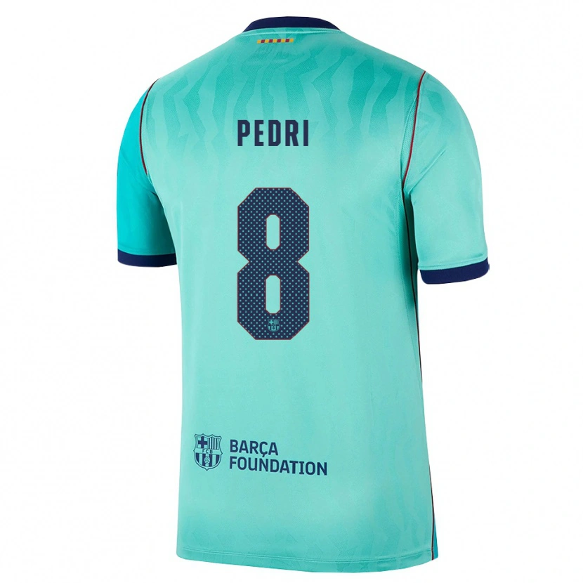 Danxen Damen Pedro González López #8 Aqua Dunkeltürkis Königsblau Ausweichtrikot Trikot 2026/27 T-Shirt Österreich