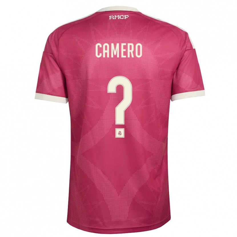 Danxen Damen Mario Camero #0 Blassviolett Rot Weiß Ausweichtrikot Trikot 2026/27 T-Shirt Österreich