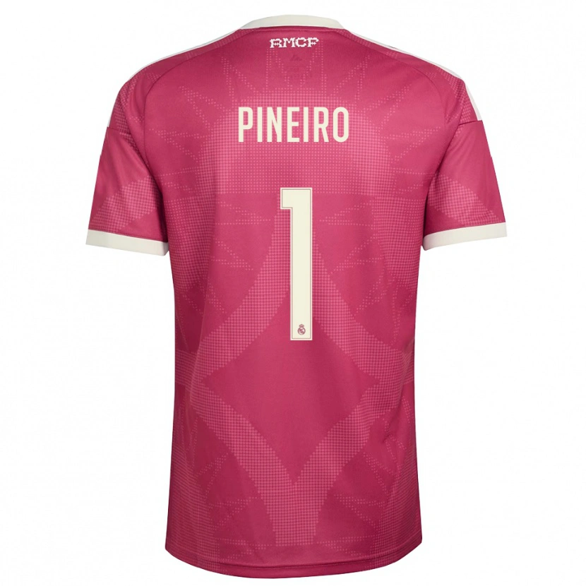 Danxen Damen Diego Pineiro #1 Blassviolett Rot Weiß Ausweichtrikot Trikot 2026/27 T-Shirt Österreich