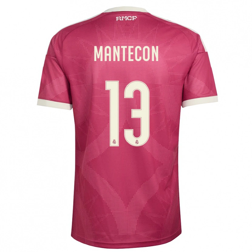 Danxen Damen Hugo Mantecon #13 Blassviolett Rot Weiß Ausweichtrikot Trikot 2026/27 T-Shirt Österreich