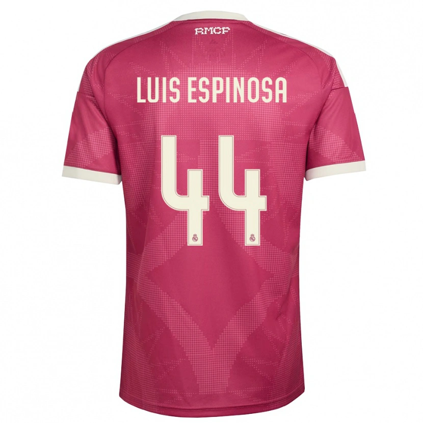 Danxen Damen José Luis Espinosa #44 Blassviolett Rot Weiß Ausweichtrikot Trikot 2026/27 T-Shirt Österreich