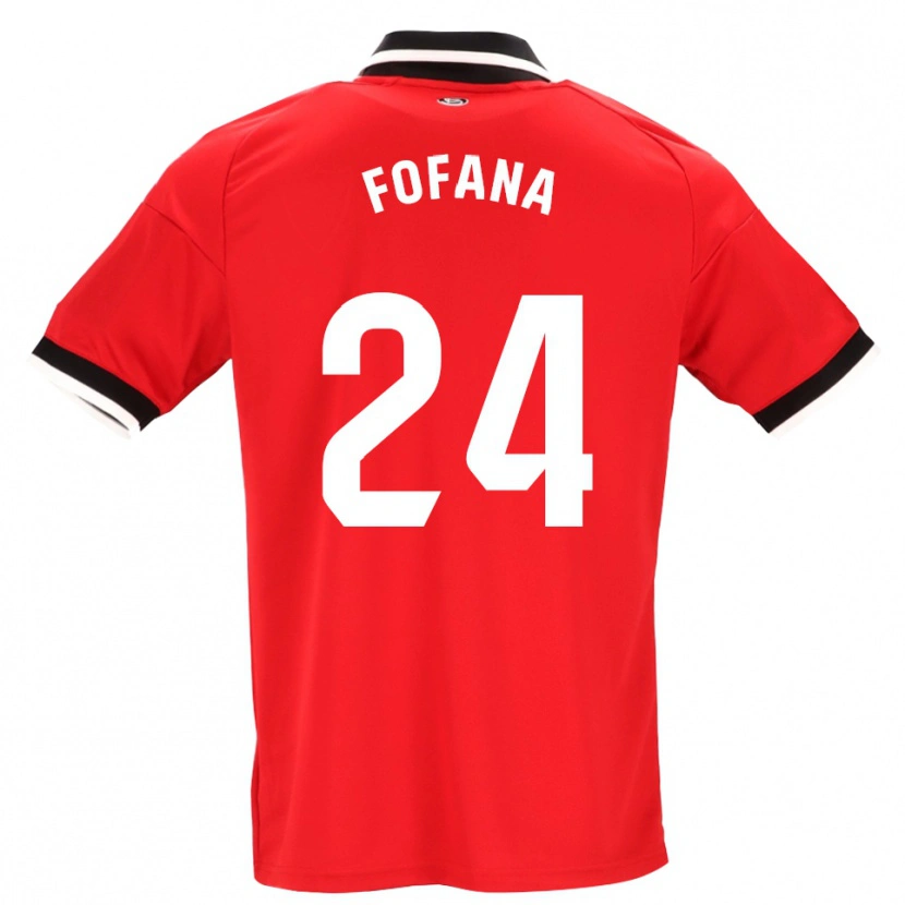 Danxen Damen Youssouf Fofana #24 Schwarz Weiß Rot Auswärtstrikot Trikot 2026/27 T-Shirt Österreich