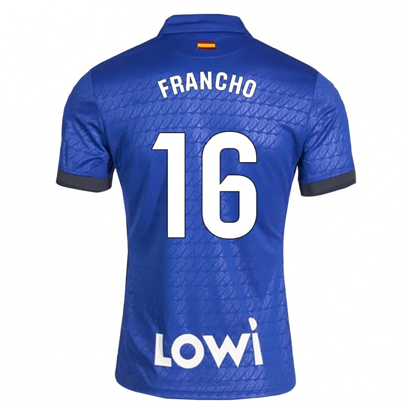 Danxen Damen Francho Serrano #16 Blau Weiß Schwarz Heimtrikot Trikot 2026/27 T-Shirt Österreich