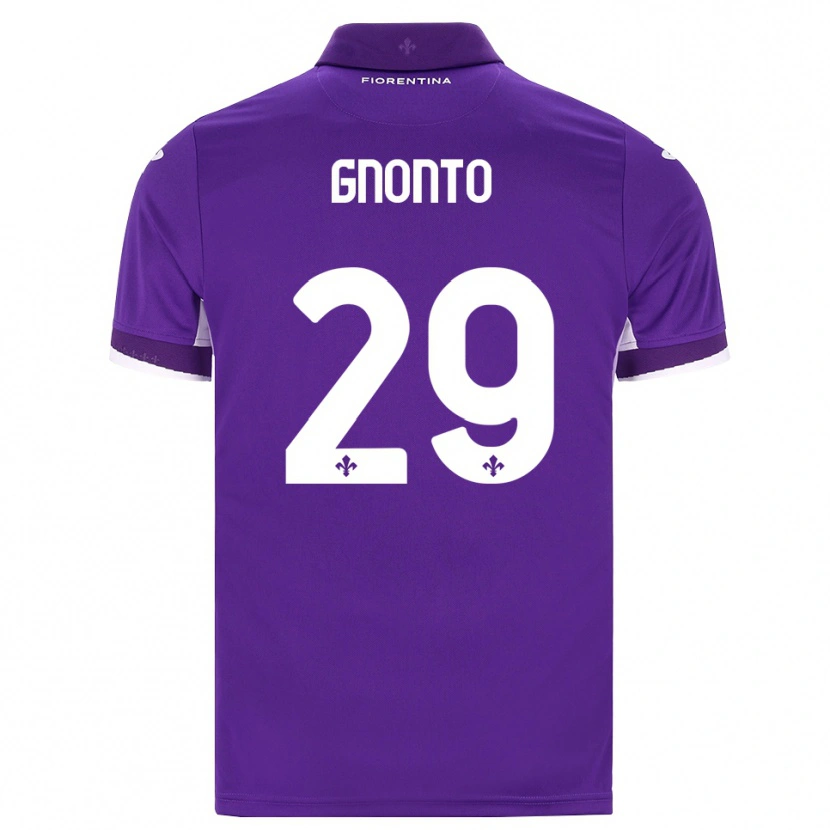 Danxen Kinder Wilfried Gnonto #29 Lila Weiß Pink Heimtrikot Trikot 2026/27 T-Shirt Österreich
