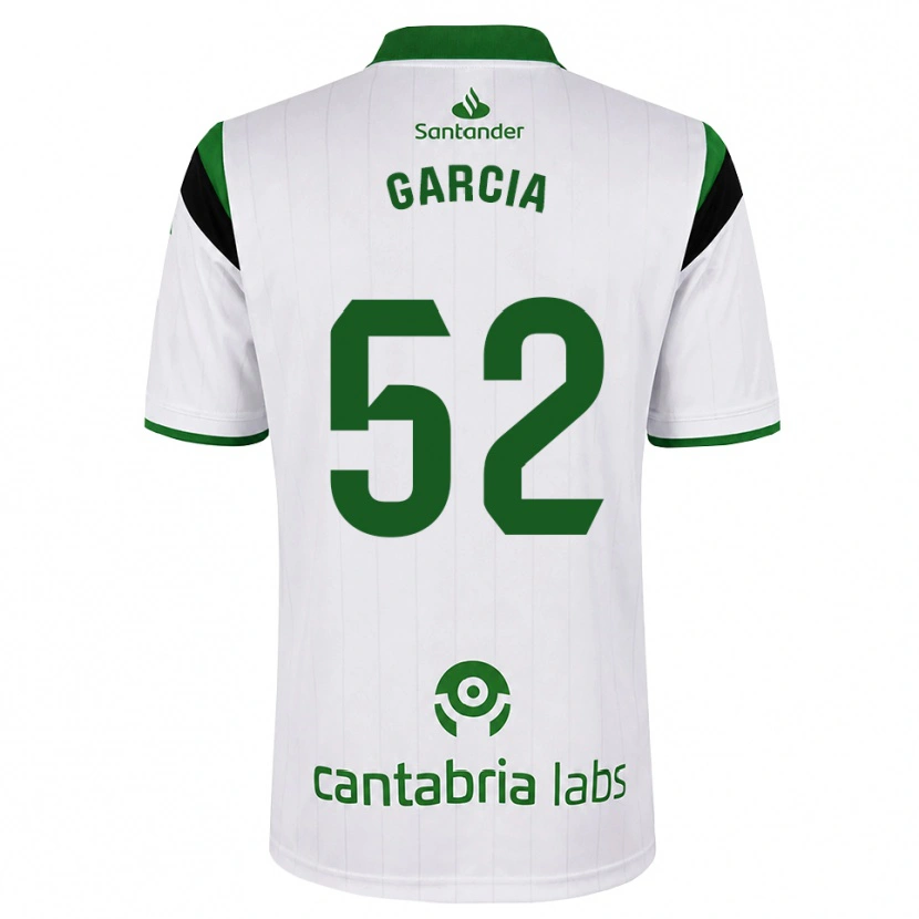 Danxen Kinder Pablo García #52 Weißgrün Schwarz Heimtrikot Trikot 2026/27 T-Shirt Österreich