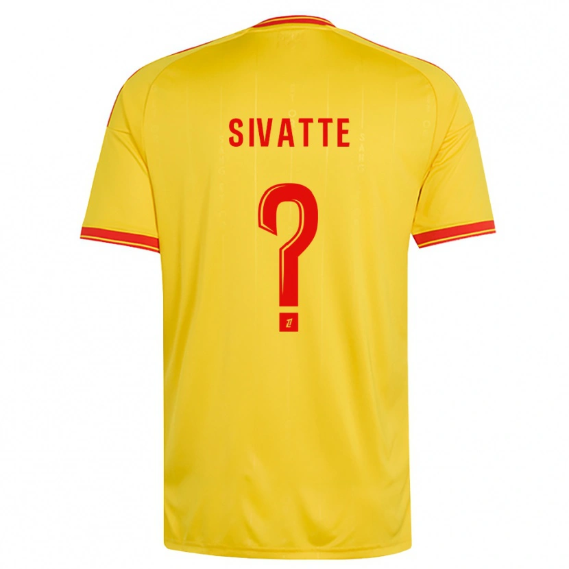 Danxen Kinder Noah Sivatte #0 Gold Orange Rot Heimtrikot Trikot 2026/27 T-Shirt Österreich