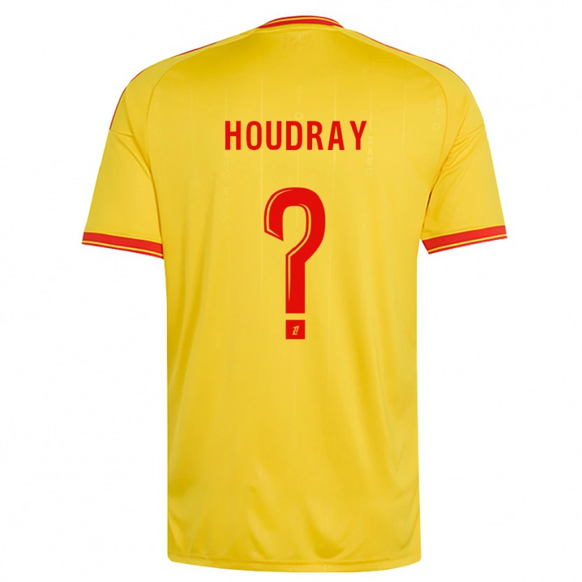 Danxen Kinder Leyaan Houdray #0 Gold Orange Rot Heimtrikot Trikot 2026/27 T-Shirt Österreich