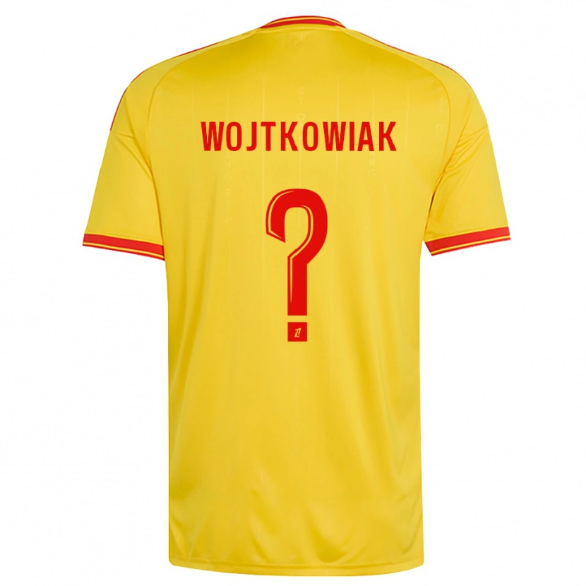Danxen Kinder Valentin Wojtkowiak #0 Gold Orange Rot Heimtrikot Trikot 2026/27 T-Shirt Österreich
