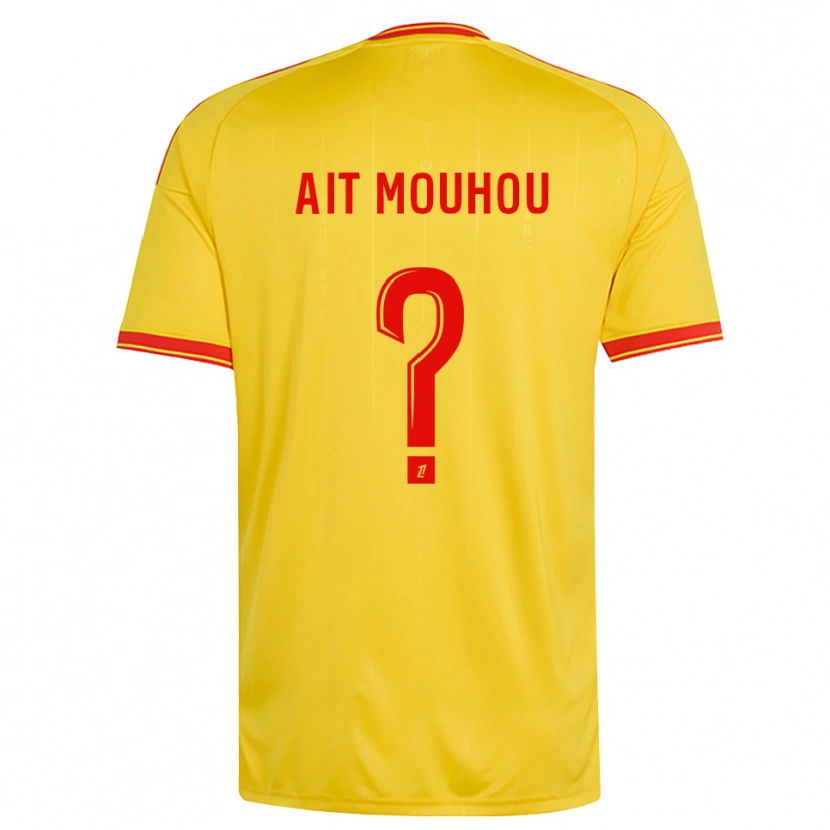 Danxen Kinder Nassim Ait Mouhou #0 Gold Orange Rot Heimtrikot Trikot 2026/27 T-Shirt Österreich