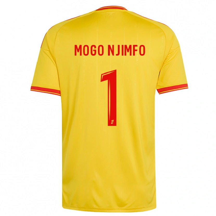 Danxen Kinder Arthur Mogo Njimfo #1 Gold Orange Rot Heimtrikot Trikot 2026/27 T-Shirt Österreich