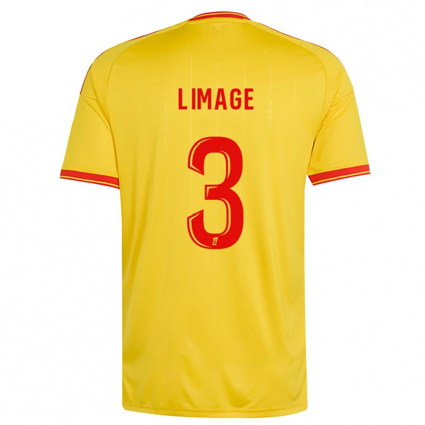 Danxen Kinder Jennyfer Limage #3 Gold Orange Rot Heimtrikot Trikot 2026/27 T-Shirt Österreich