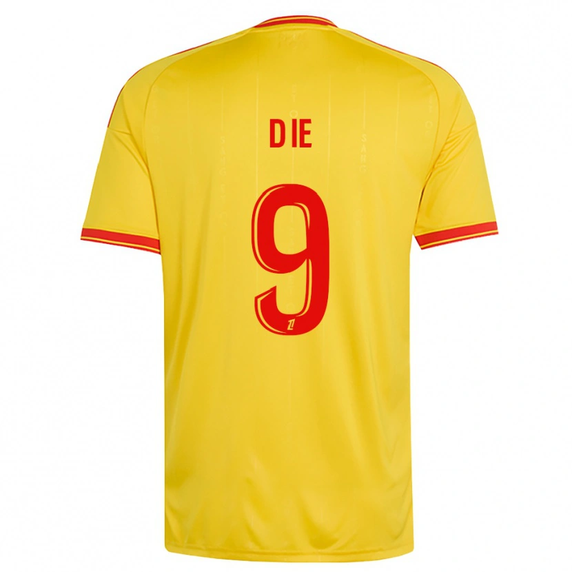 Danxen Kinder Manassé Die #9 Gold Orange Rot Heimtrikot Trikot 2026/27 T-Shirt Österreich