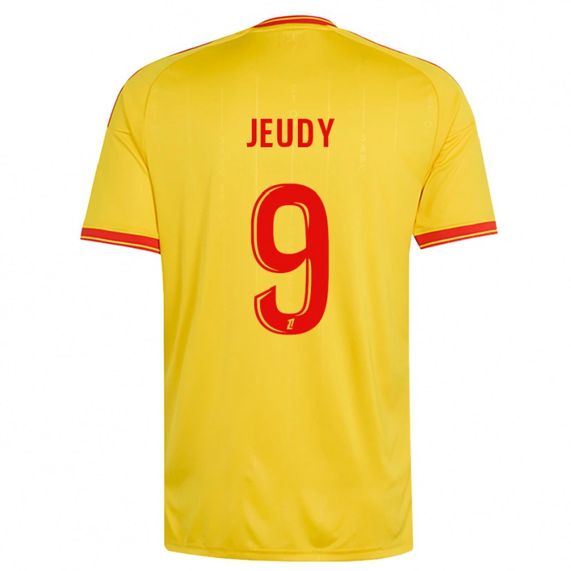 Danxen Kinder Sherly Jeudy #9 Gold Orange Rot Heimtrikot Trikot 2026/27 T-Shirt Österreich